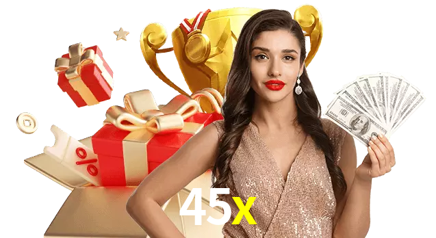 Jogue com dealers reais no 45x!